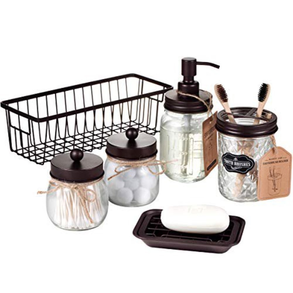 NWT Bathroom Set (6PCS)